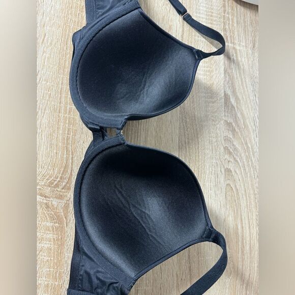 Savage X Fenty Size 38 DD Black Underwired Full Coverage T-Shirt Bra - Picture 10 of 15